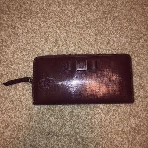 Burgundy Coach Wallet